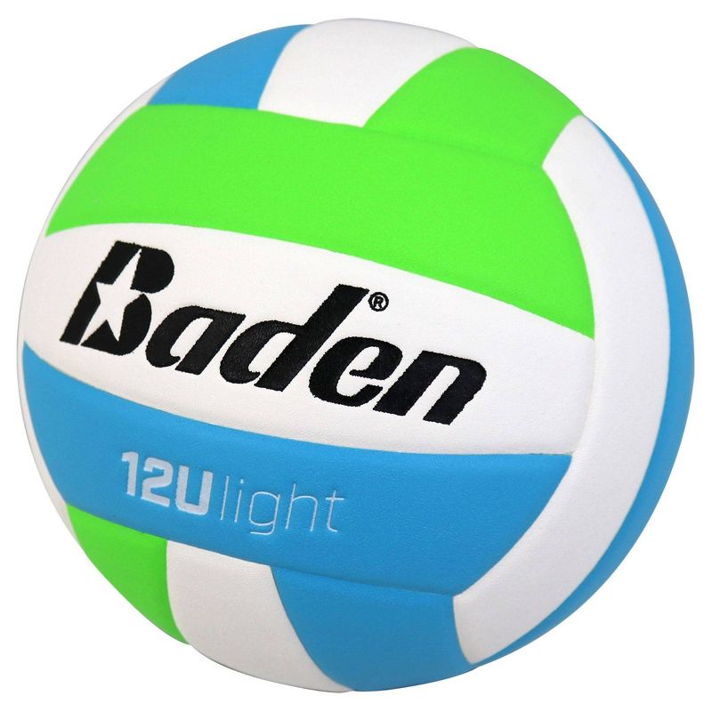 Baden Youth Series 12U Light Volleyball - Blue/Green, 3 of 5