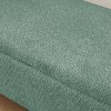 GlasFlength Ottomans and Benches Plush Fleece Storage Bench with Hidden Compartment for Living Room Bedroom, Green, 47.24"*16.93"*17.72" - 4 of 4