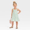 OshKosh B'gosh Toddler Girls' Lemon Dress - Green - 3 of 3