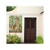 Cottage Garden West of The Wind Hidden Paradise Green, Red 30 x 40 Inch Waterproof Gallery Wrapped Canvas, Outdoor Garden, Yard, Patio All Weather - 2 of 2