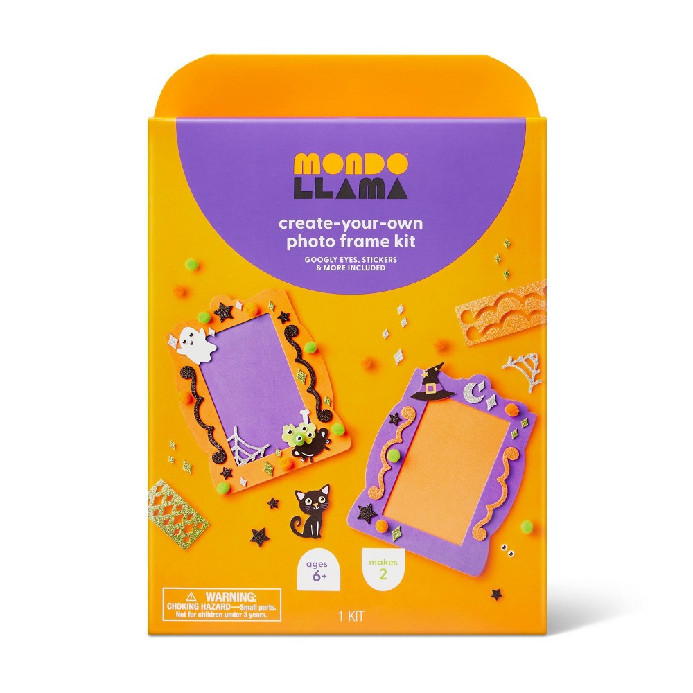 2pk Halloween Picture Frame Kit - Mondo Llama