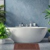 White Classic Cotton Bath Mat Floor Towel [Not a Rug] 2-Pack - 22x34" - 4 of 4