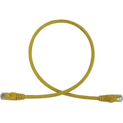 Tripp Lite Cat6a UTP Ethernet Cable, 3 ft, Yellow, N261003YW