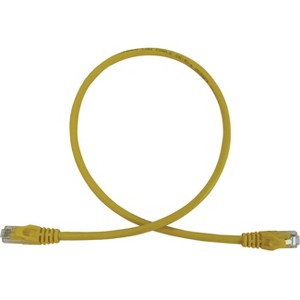 Tripp Lite Cat6a UTP Ethernet Cable, 3 ft, Yellow, N261003YW - 1 of 4