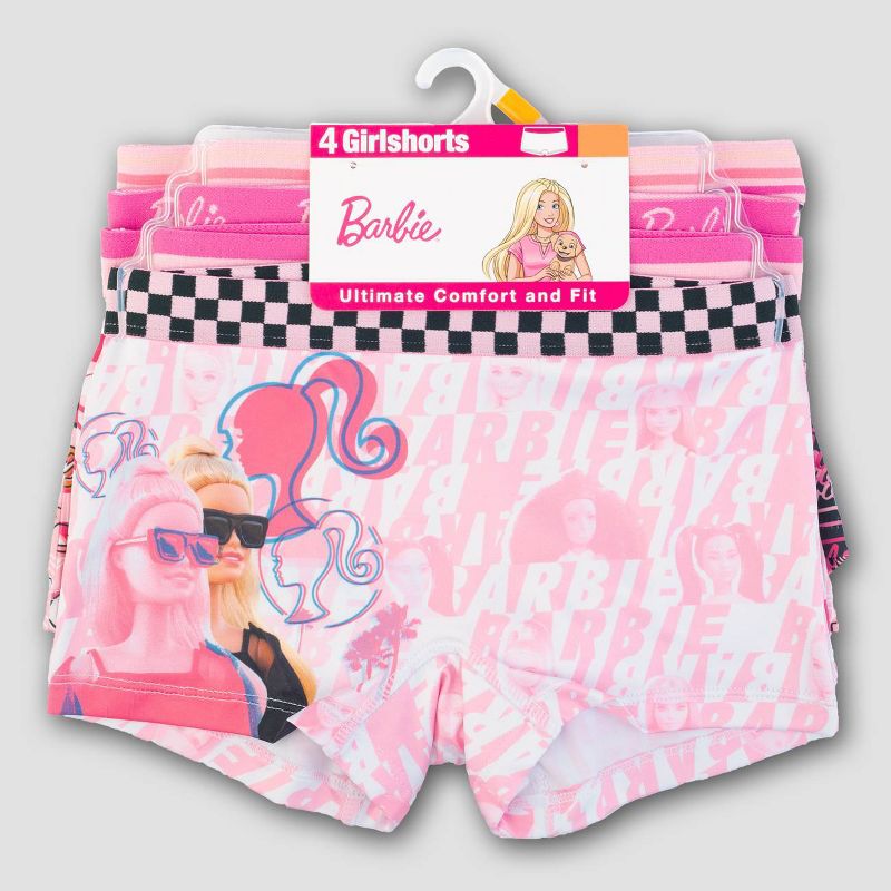 Girls&#39; Barbie 4pk Underwear, 3 of 5