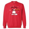 Collections Etc Snoopy Merry&bright Sweatshirt - 2 of 4