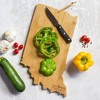 Totally Bamboo Indiana Fish Kiss Cutting Board: Lightweight Bamboo, Multicolored, 15.75" x 10", Hand Wash, 1-Year Warranty - 4 of 4