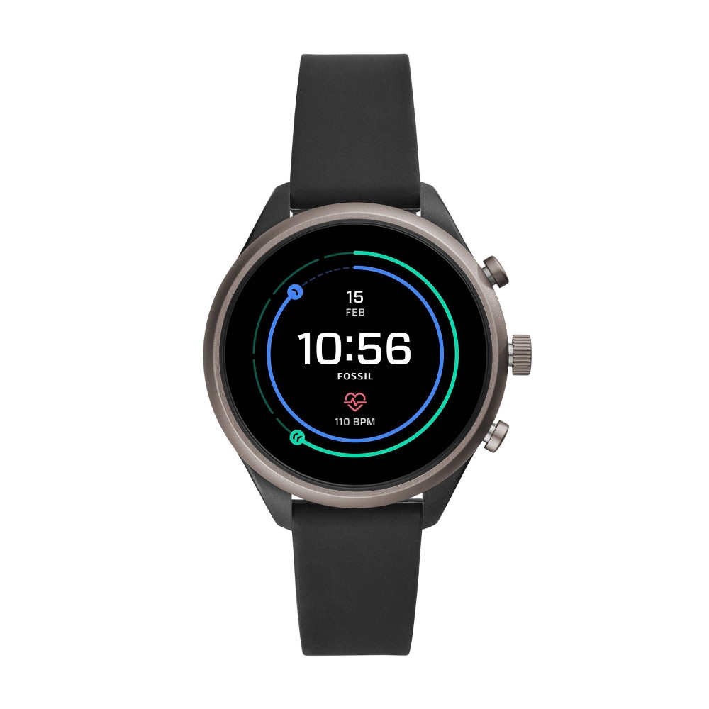 UPC 796483421875 - Fossil Sport Smartwatch - 41mm Black Silicone