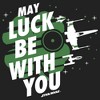 Juniors Womens Star Wars X-Wing Starfighter St. Patrick's Day May Luck Be With You Festival Muscle Tee - 2 of 4