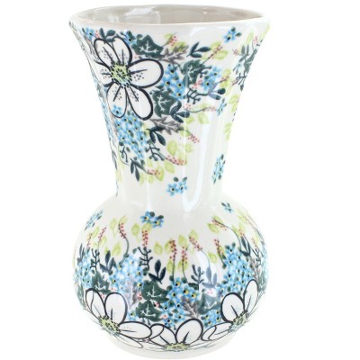 Blue Rose Polish Pottery Ariel Vase
