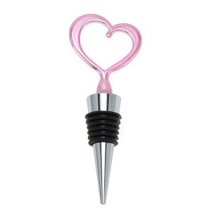 Unique Bargains UV-Coated Hollow Heart Stopper Aluminum Alloy TPE 4.37"x1.89"x2.36" 1 Pc - 1 of 3