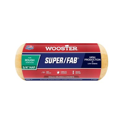 Wooster Super/Fab Knit 7 in. W X 3/4 in. Regular Paint Roller Cover 1 pk (Case of 12)