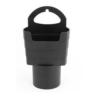 Unique Bargains Universal Car French Fry Drink Can Lighter Plastic Fast Food Stand Holder Black - 1 of 4