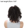 Unique Bargains Women's Fluffy Ponytail Short Hair Hair Extensions High Temperature Fiber 9.8IN 1 Pc - 4 of 4
