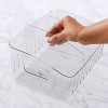 YouCopia 12" FreezeUp Freezer Bin: Clear Multi-Compartment Storage, Freestanding Refrigerator Organizer - 4 of 4