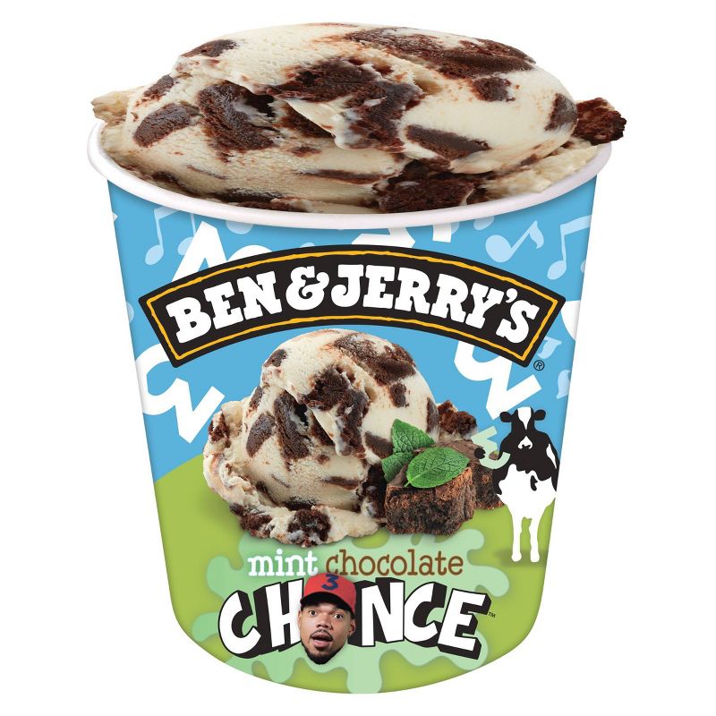 Ben &#38; Jerry&#39;s Ice Cream Mint Chocolate Chance Frozen Dessert - 16oz, 5 of 9