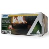 Camco Portable Campfire Outdoor Propane Heater Fire Pit with Lava Rocks, Black - 3 of 4
