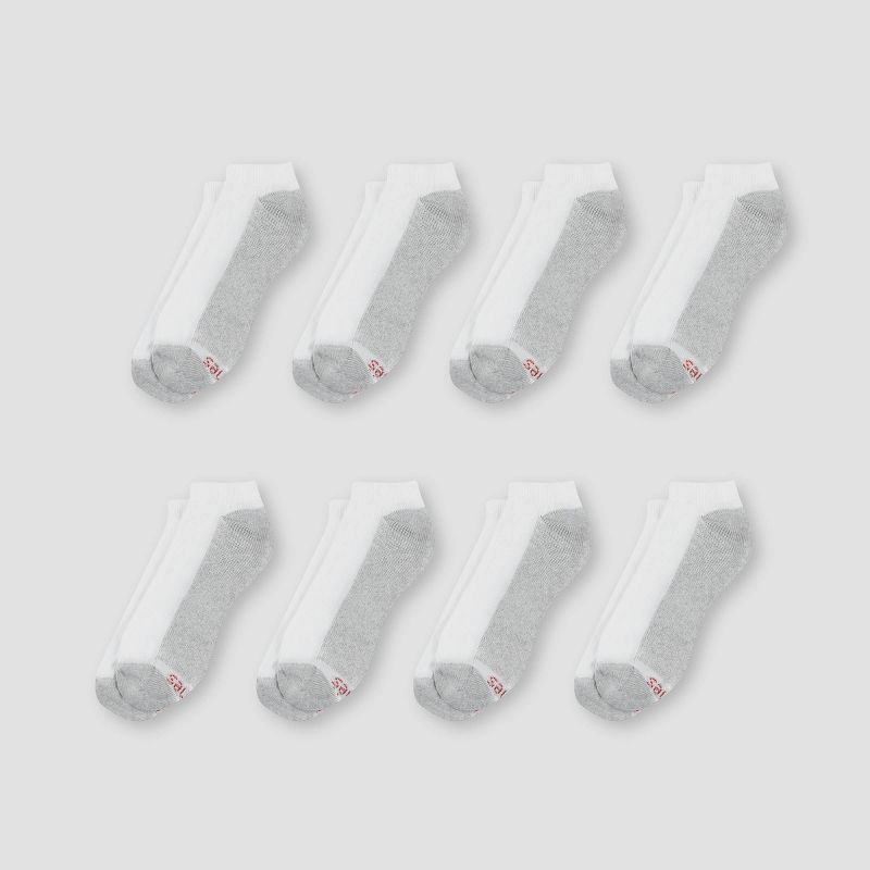 Hanes Red Label Men's 8pk Low Cut Socks With FreshIQ, 3 of 5