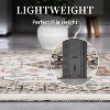 Persian Distressed Floral Washable Rug with TPR Backing, Plush 350GSM Chenille,Throw Rugs, Non-Slip Indoor Carpet for Entryway, Bedroom, Kitchen - 4 of 4