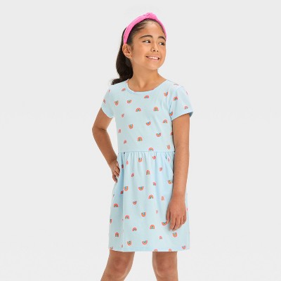 Girls' Short Sleeve Dress - Cat & Jack™
