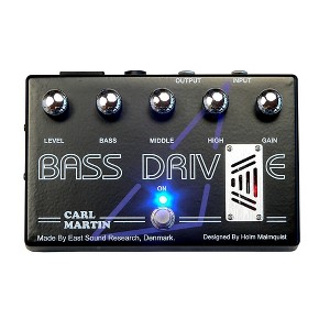 Carl Martin Bass Drive Tube Pre Amp Bass Effects Pedal - 1 of 1