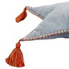 16” Star Shape Throw Pillow Light Blue - National Tree Company - 3 of 3