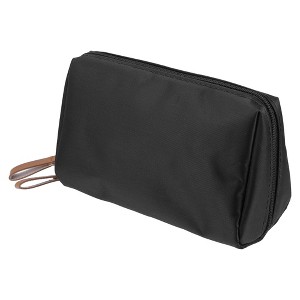 Unique Bargains Waterproof Nylon PVC Portable Travel Cosmetic Makeup Storage Bag 1Pc - 1 of 4