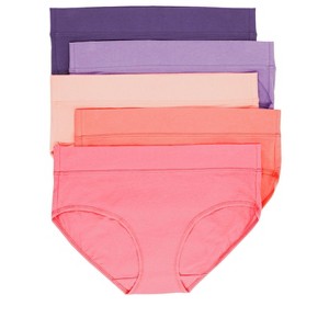 Felina Women's Pima Cotton Hipster Panty, 5-Pack Underwear - 1 of 1