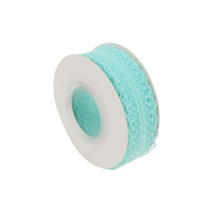 Unique Bargains Ribbon Lace Trim with Cut-out Polyamide 866.14"x1.18" 1 Pc - 1 of 4