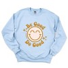 Simply Sage Market S.W.Smiley Be Good Do Good Smiley Face Sweatshirt - 2 of 4