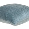 Parkland Collection,Basil Transitional Quilted Throw Pillow - 4 of 4