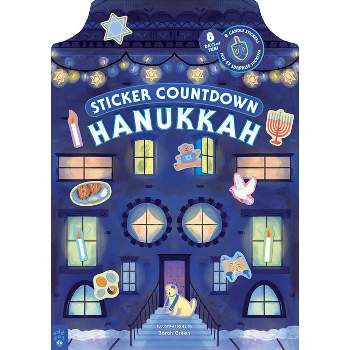 Sticker Countdown: Hanukkah - by  Odd Dot (Hardcover)