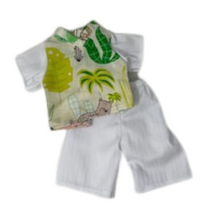 Doll Clothes Superstore Jungle Scrubs Fit 12 Inch Boy And Girl Baby Alive And Little Baby Dolls - 1 of 4