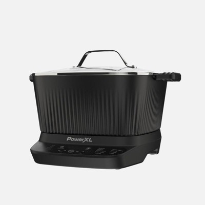 STIRMAX 7.5 Quart Digital Multi-Cooker with Automatic Paddle to Stir and Shred, 9 in 1 programable to Saute, Sear, and Brown Food Before Simmering