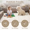 COZONY Washable Runner Rug Modern Home Decor Non Shedding Stain Resistant Indoor Carpet Low Pile Floor Cover for Kitchen Hallway Laundry Entryway - 2 of 4
