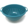 Debra's Kitchen Made in USA 5qt Colander and 6qt Bowl Set - Teal, with Integrated Measuring Scale - 4 of 4