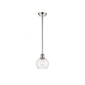 Athens - 1 Light Mini Pendant In Industrial Style-7.88 Inches Tall and 6 Inches Wide - 1 of 1