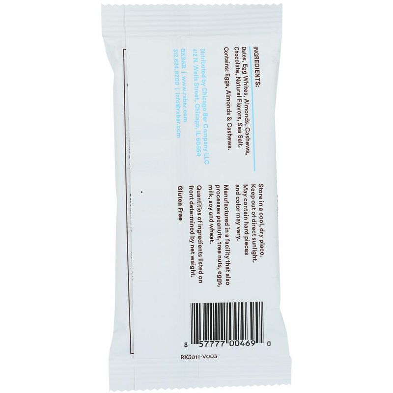 Rxbar Chocolate Chip Protein Bar - Case of 12/1.83 oz, 3 of 8