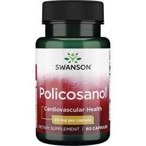 Swanson Dietary Supplements Policosanol 20 mg Capsule 60ct. - 1 of 2