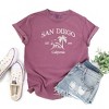 Simply Sage Market Women's Embroidered San Diego Short Sleeve Garment Dyed Tee - 3 of 3