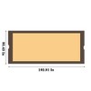 Universal Canopy Cover Replacement for 12x9 Ft Curved Outdoor Pergola Structure - 3 of 4