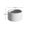 Wooakway Outdoor/Indoor/Decor/Garden Large Tall Metal Planter Pots Planter Boxes Cachepots Nursery Pots - 4 of 4