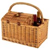 Picnic at Ascot Willow Picnic Basket with Two Person Picnic Set - image 4 of 4