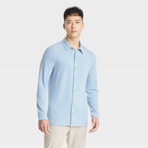 Men's Long Sleeve Commuter Shirt - All In Motion™ - 1 of 3