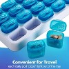 MEDca Monthly Pill Organizer – 31 Day Pill Box with Large Removable Pods, Portable Case & Holder for Daily Medication, Vitamins & Supplements, Travel - 2 of 4