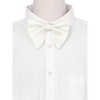 INSPIRE CHIC Men's Pre-tied Adjustable Satin Bow Tie - 4 of 4
