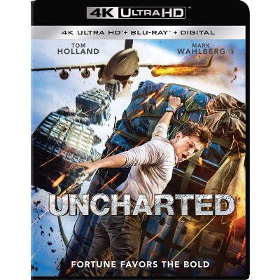 Uncharted: Fora Do Mapa - 4k Ultra Hd + Blu-ray - Com Anel