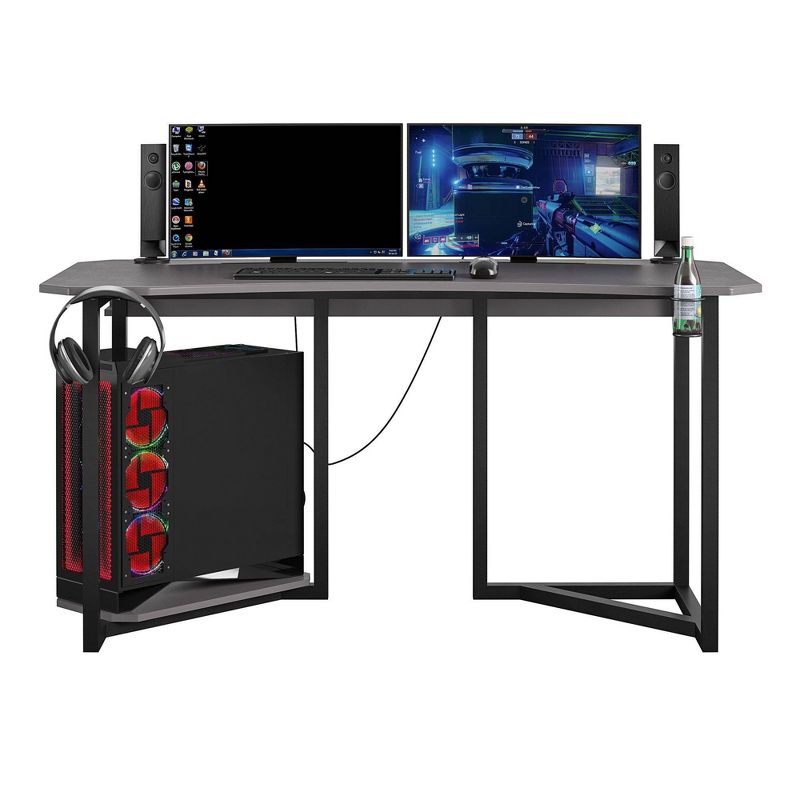 Quest Gaming Desk with CPU Stand - NTENSE, 5 of 13