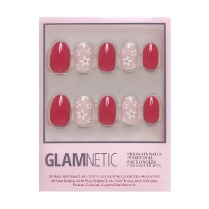 Glamnetic Women's Nail Set - Red Blossom - Ulta Beauty - 1 of 4