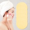 Unique Bargains Convenient Round Compressed Facial Sponge 5 Pcs - 3 of 4